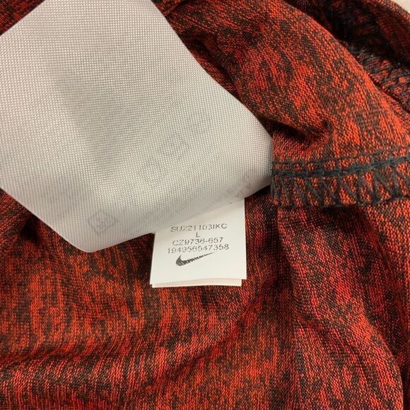 Nike Men’s Legend Crossdye Short Sleeve T-Shirt Red Size Large - Picture 3 of 3